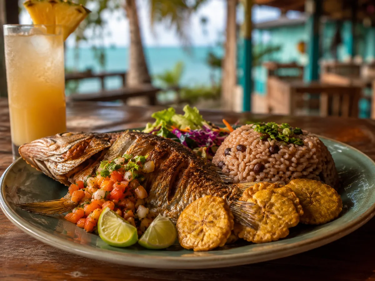 19 Caribbean Food Plate