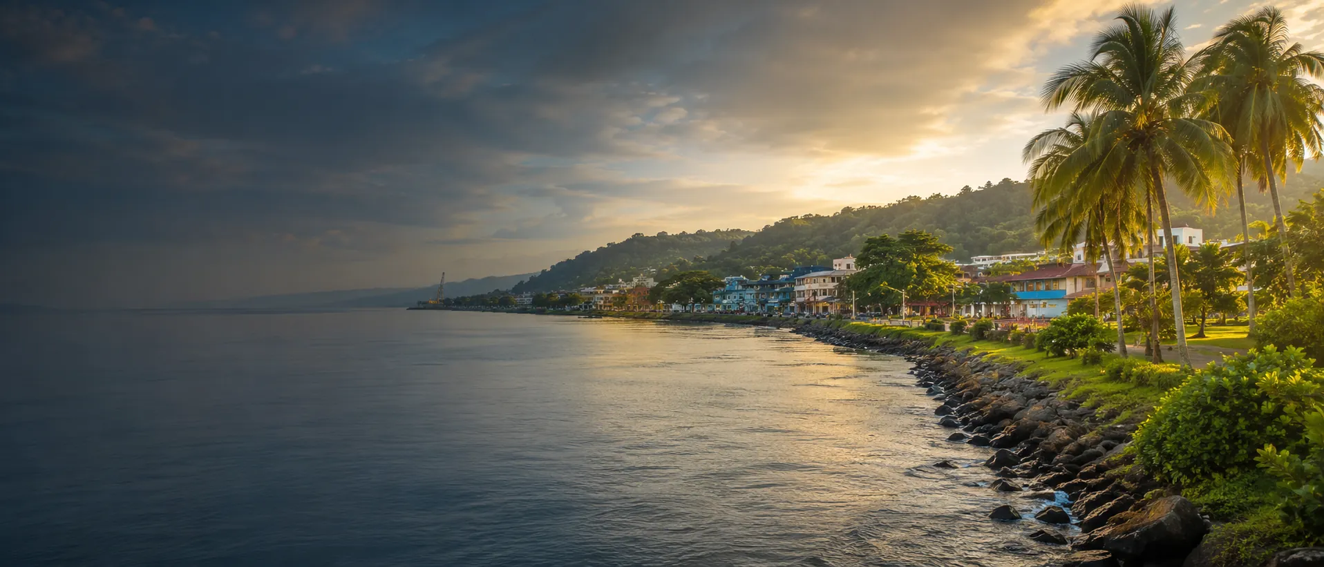 Puerto Limón an der Karibikküste Costa Ricas